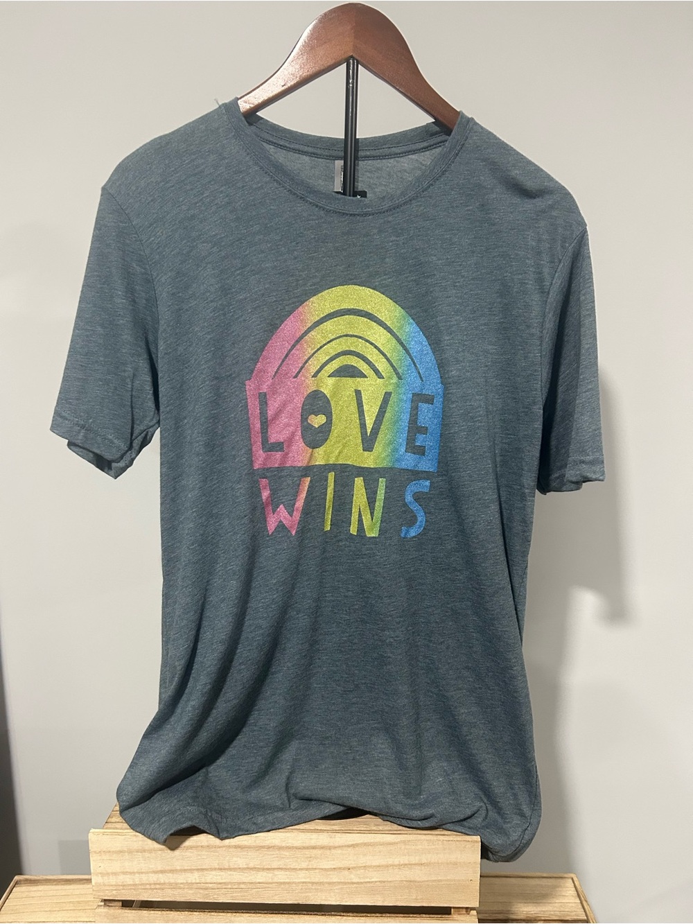 NWT LOVE WINS Graphic Tee 🌈